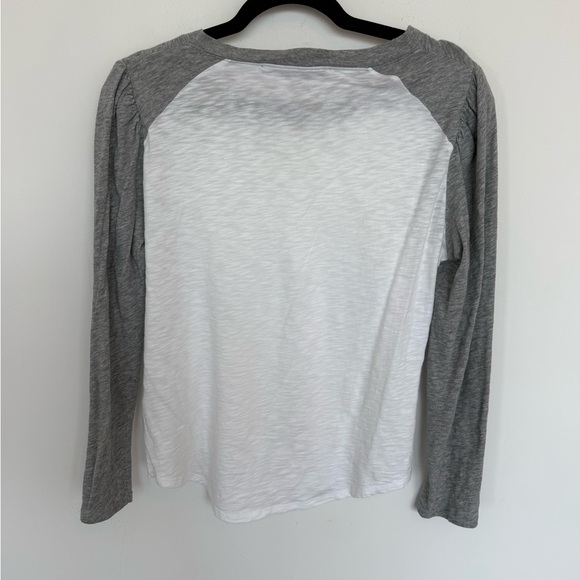 Veronica Beard Mason Baseball Tee Size M - Picture 6 of 8